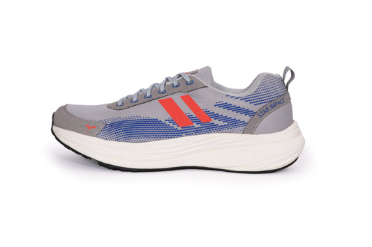 Sega Nobel Running Shoes - Grey/Red