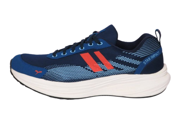 Sega Nobel Running Shoes - Navy/Red