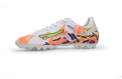 Sega New Spectra Football Shoes - White/Orange