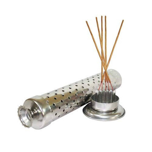Stainless Steel Agarbatti Incense Stick Stand Holder for Prayer Home Decor and Gift (1 Pc)