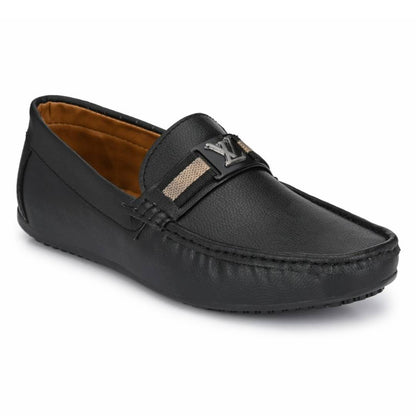 Party Wear New LV Black loafers for Men and Boys – Jalandhar Style