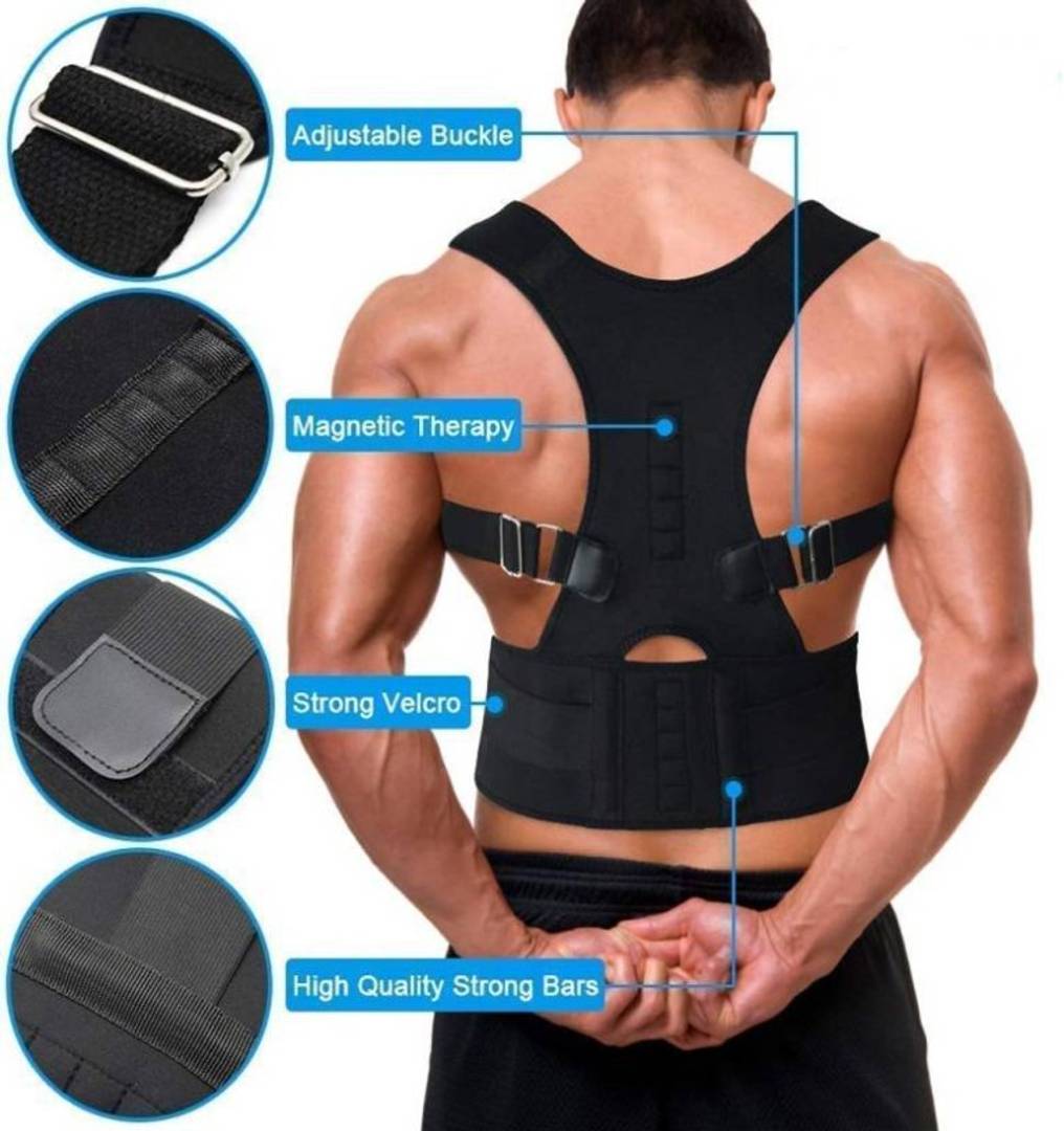 Premium Posture Corrector Shoulder Back Support Belt for Men and Women
