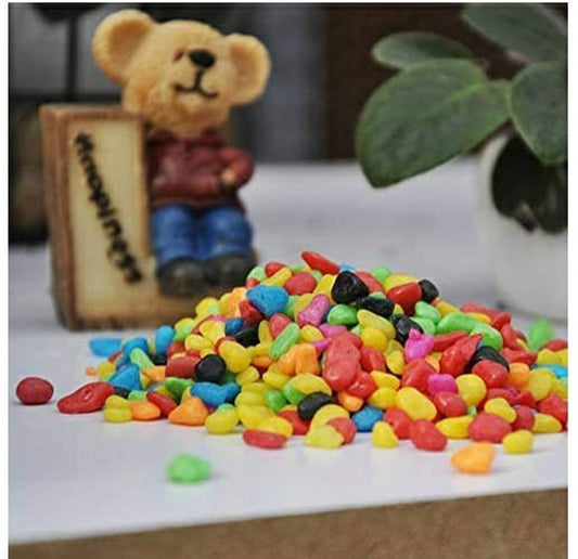 Multi Color Pebbles for Home & Garden Decoration (1KG)