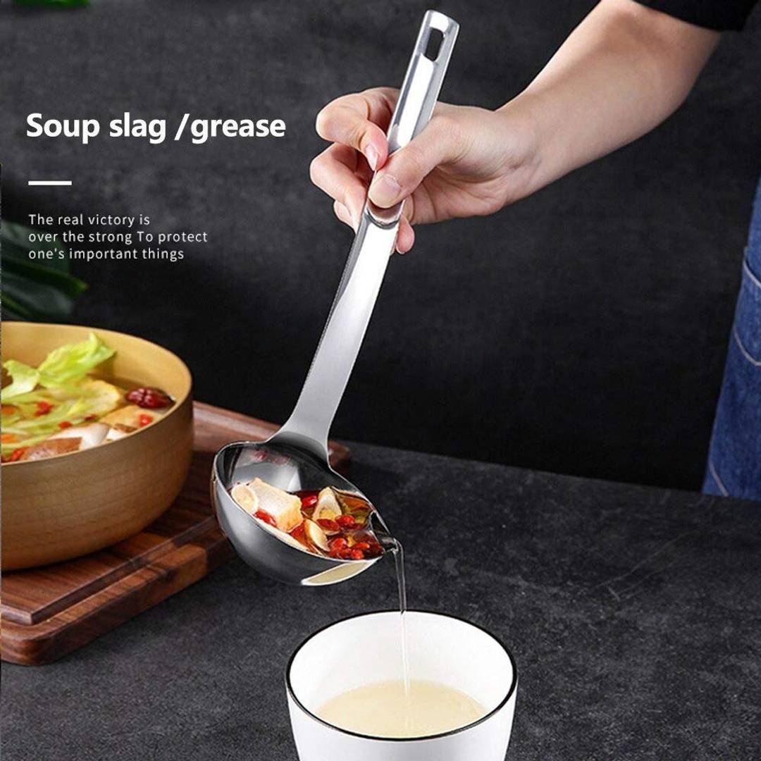 Stainless Steel Oil Soup Separator Spoon