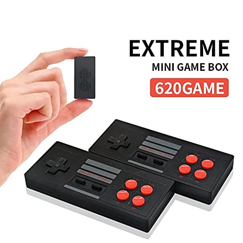 USB Wireless Handheld TV Video Game Console Built in 620 Classic 8 Bit Game