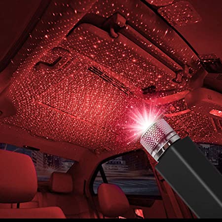 Prancer Interior Car Roof Full Projection USB Laser