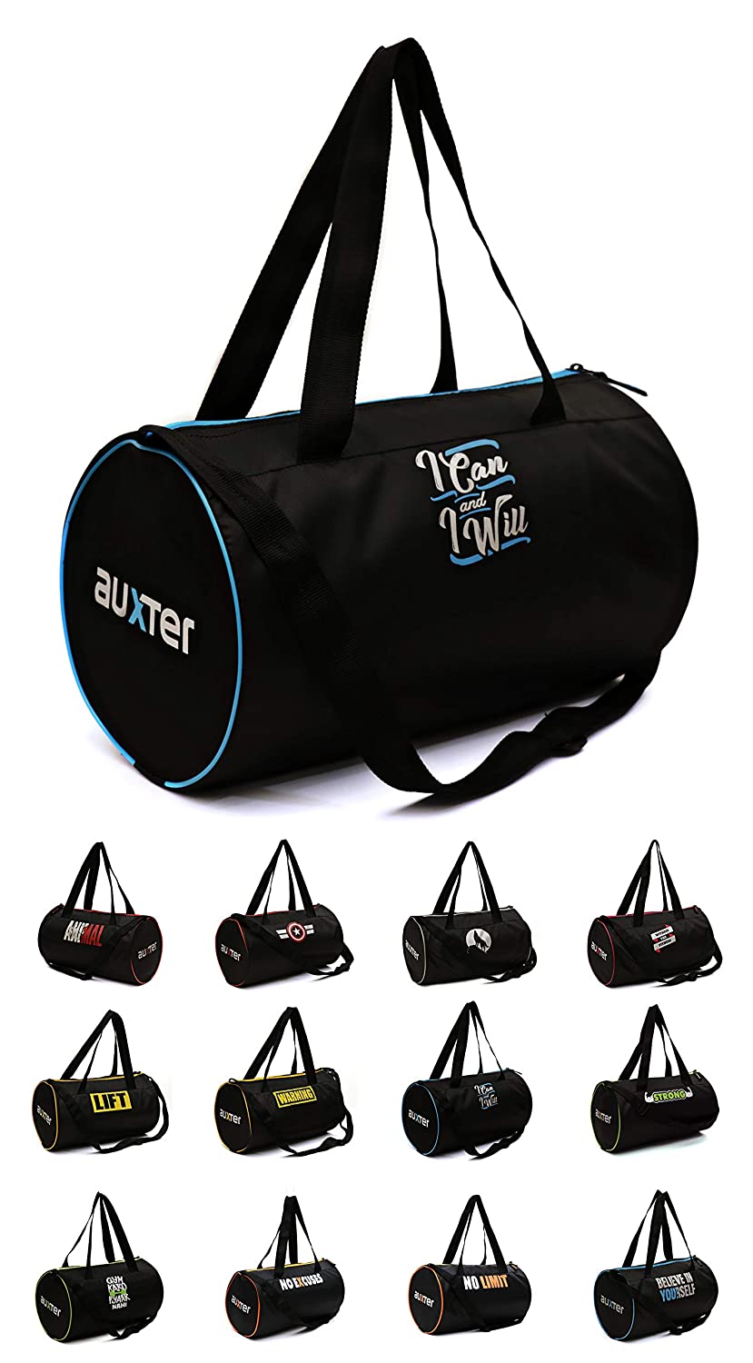 Gym Bag Duffel Bag for boys Girls Black 15 ltr. Jalandhar Style