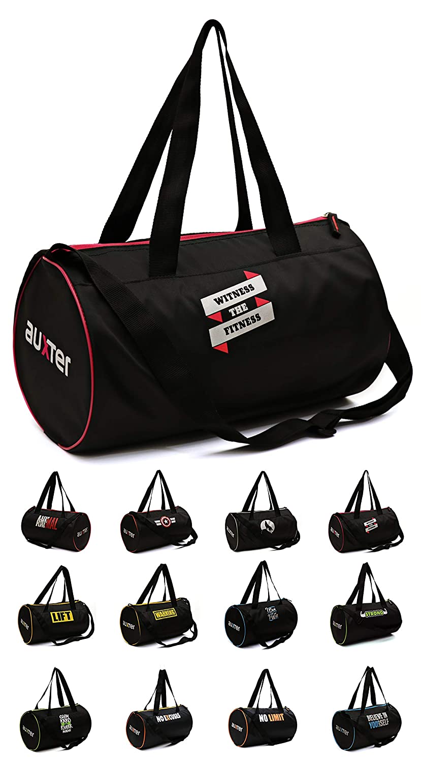 Gym Bag Duffel Bag for boys Girls Black 15 ltr. Jalandhar Style