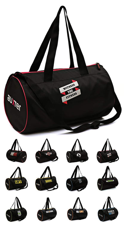 Gym Bag Duffel Bag for boys Girls Black 15 ltr.