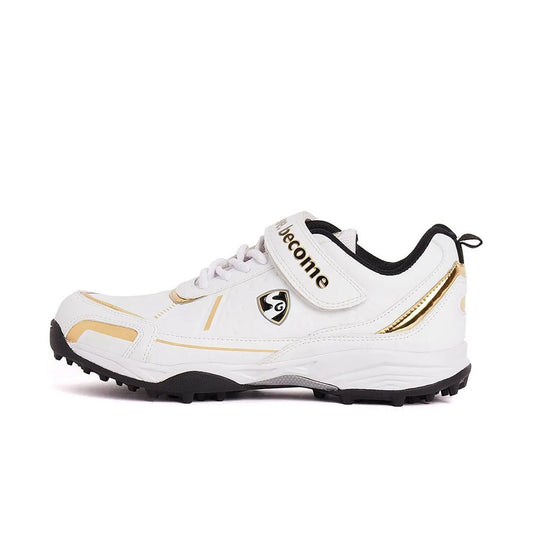 SG Century 5.0 Cricket Shoes (White/Black)