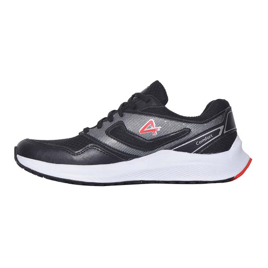 Sega Comfort Running Shoes (Black/White)