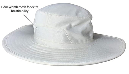 Cricket Hat Traditional Solid White Color