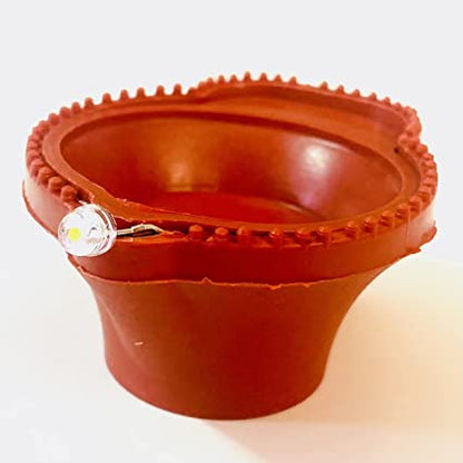 Plastic Ambient Lights Battery Operated LED Diyas Candle with Water Sensing Technology