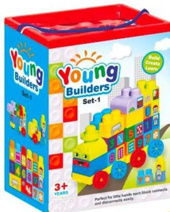 Young Builders  Blocks & Bricks Toy Game