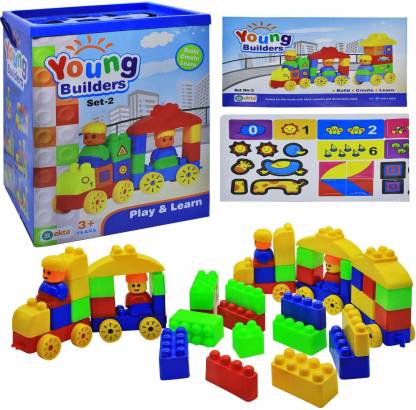 Learning & Building Young Builder Blocks Games for Kids