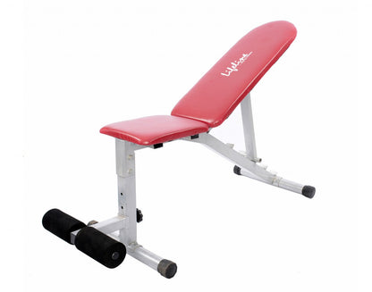 LifeLine Fitness Adjustable Bench – 311 with 5 in 1 Resistance Band