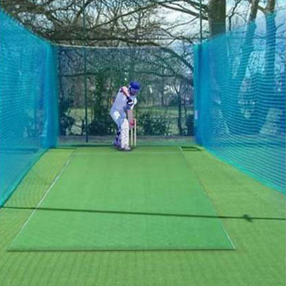 Jalandhar Style 100 Feet X 10 Feet Nylon Cricket Practice NET (Blue)