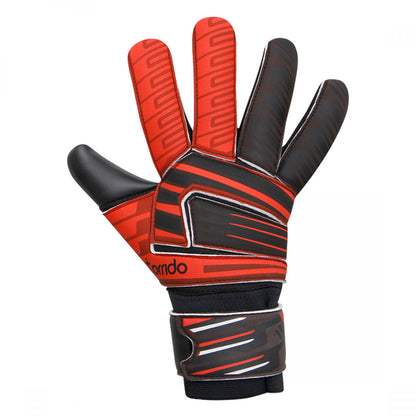 NIVIA Raptor Torrido Football GoalKeeper Gloves Black/Orange