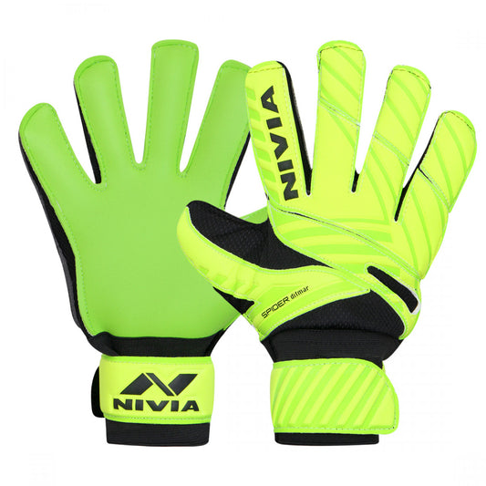 NIVIA Ditmar Spider Football GoalKeeper Gloves Green