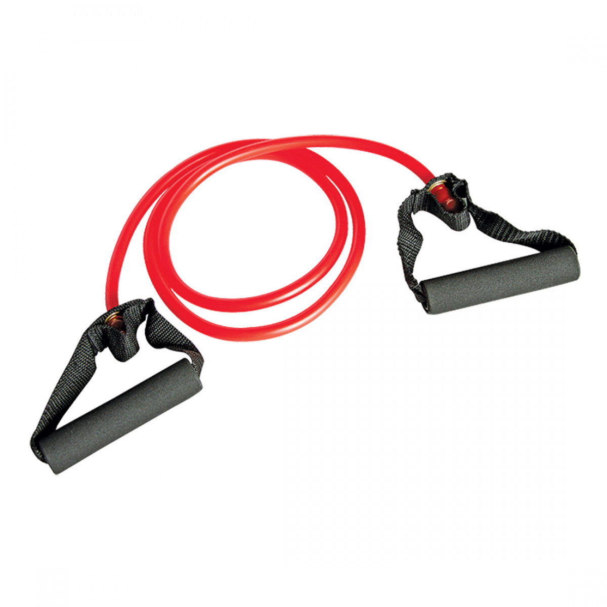 Exercise Toning Tube Single Wire for Men & Women - Red