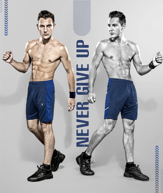 TechnoSport Men's Dry-Fit Shorts OR-36 (Royal Blue)