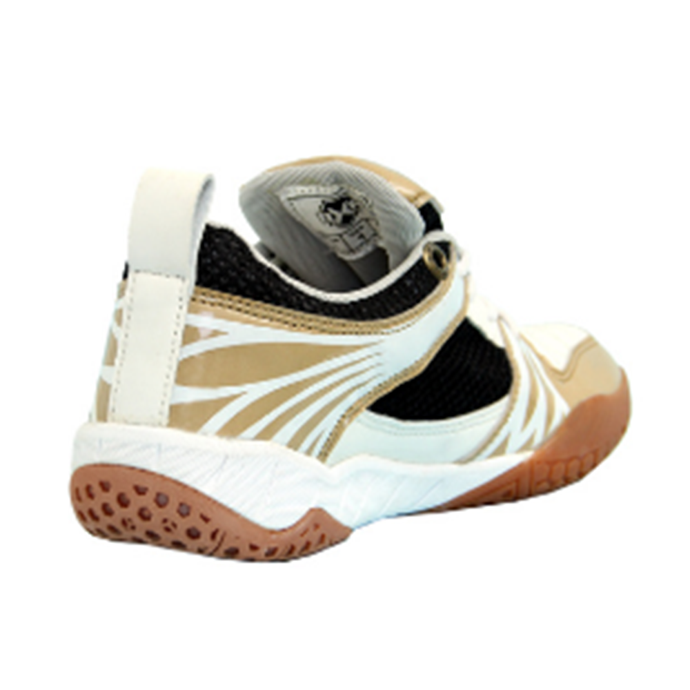 RXN OFF Net Badminton Shoes (White/Black)
