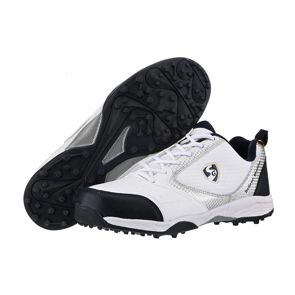 SG Scorer 4.0 Cricket Shoes (White/Black)