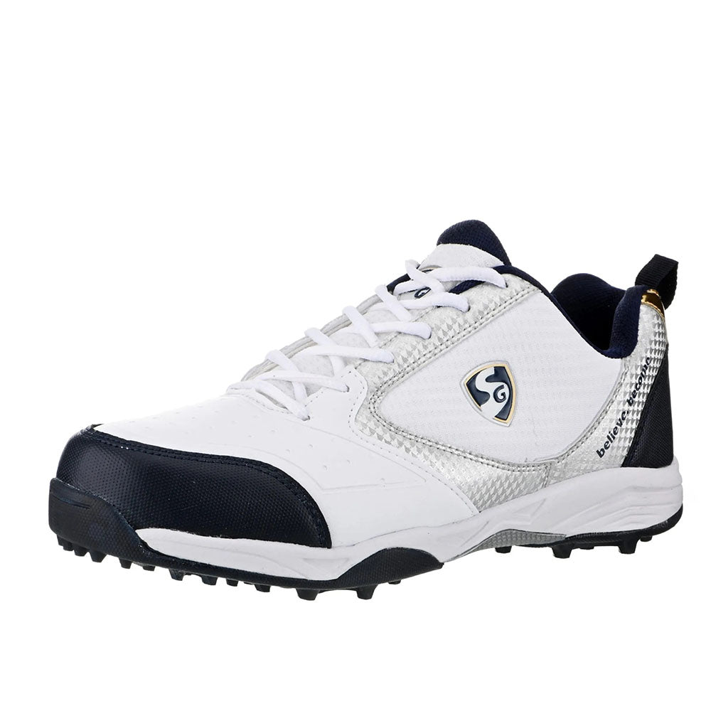 SG Scorer 4.0 Cricket Shoes (White/Black)
