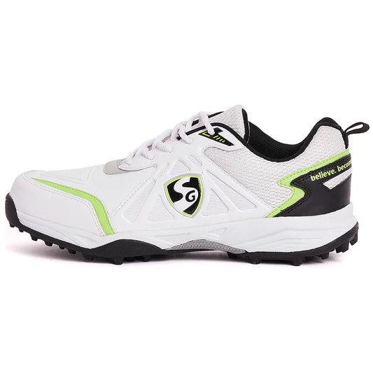 SG Scorer 5.0 Cricket Shoes (White/Black)