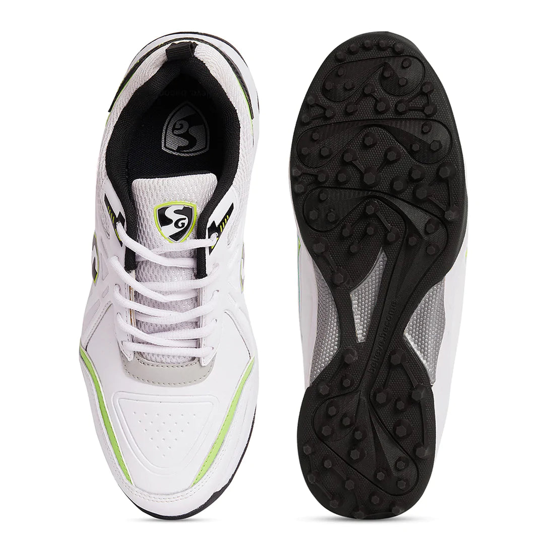 SG Scorer 5.0 Cricket Shoes (White/Black)