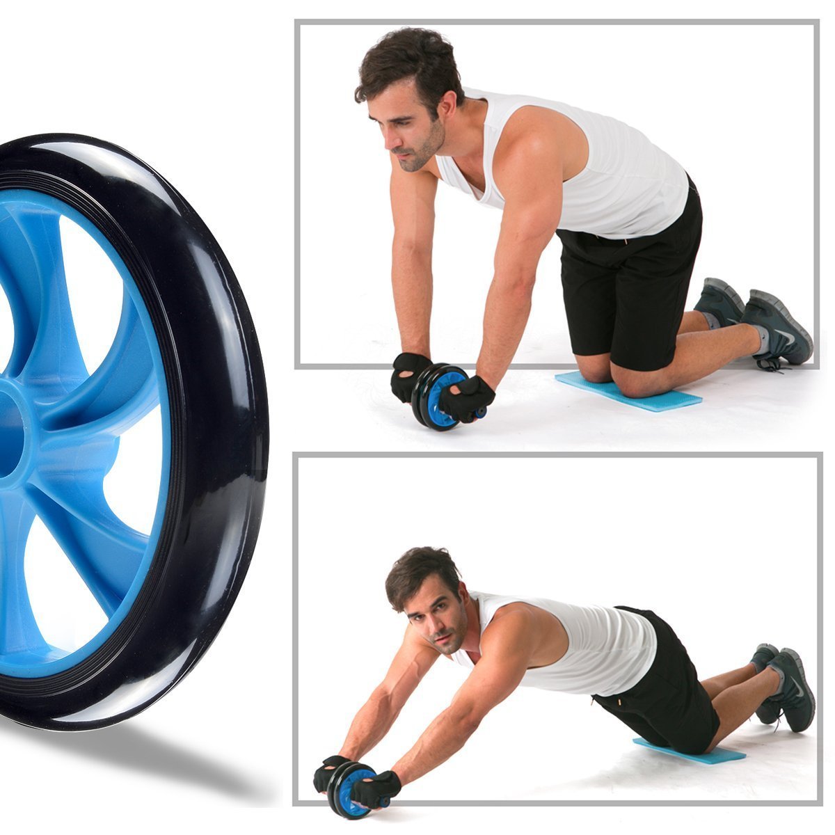 Sterling Total Body AB-Exerciser Double Wheel Roller