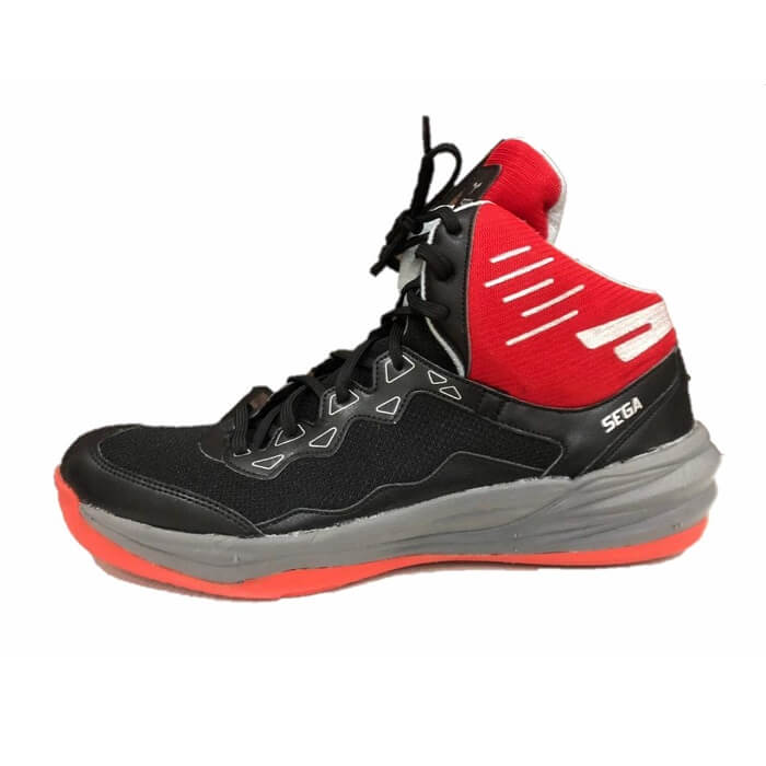 Sega Wave Basketball Shoes (Black/Red)