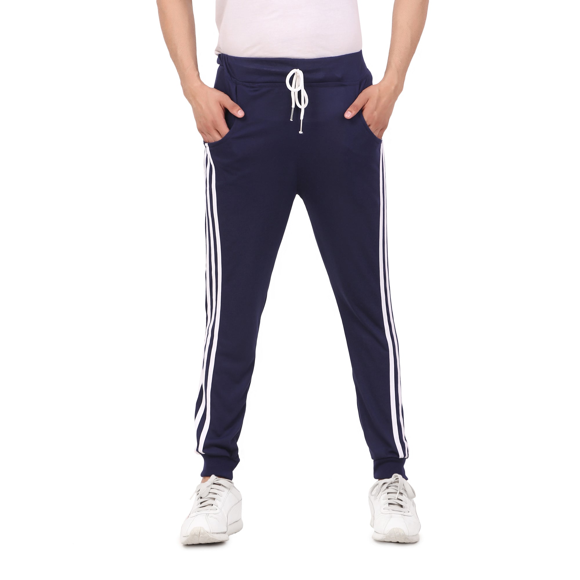 Vintage Nylon Joggers Mens XL Navy Blue Relaxed Fit Sweatpants Track Pants  90s | eBay