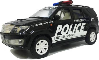 Centy Police Interceptor Fortuner Car For Kids