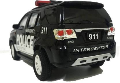 Centy Police Interceptor Fortuner Car For Kids