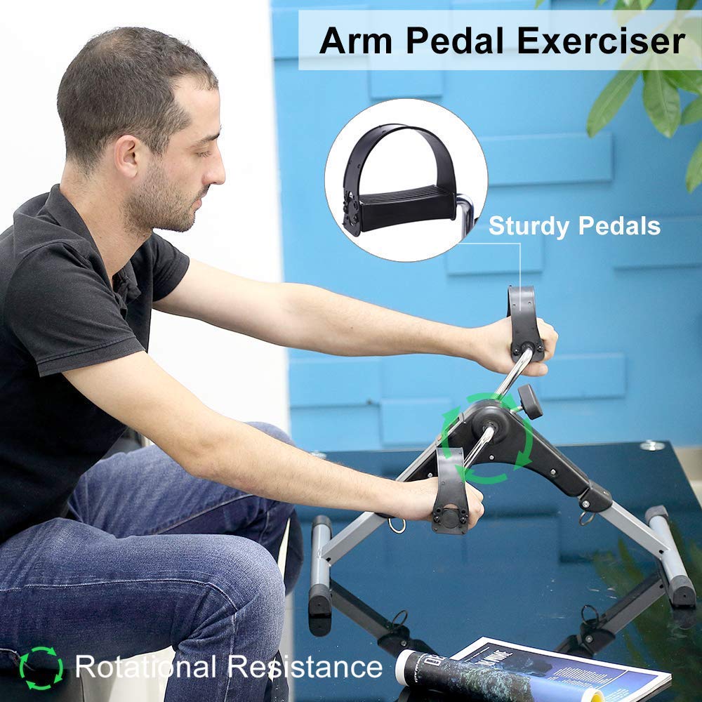 Mini Exercise Cycle Portable with LCD Display